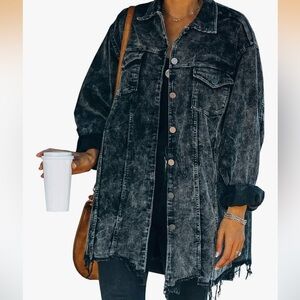 Amazon Women's Black Corduroy Jacket